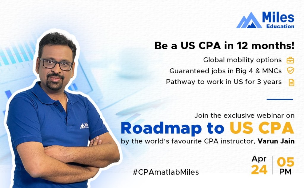 Join us for a Live Webinar on Roadmap to CPA on 24th April 2022