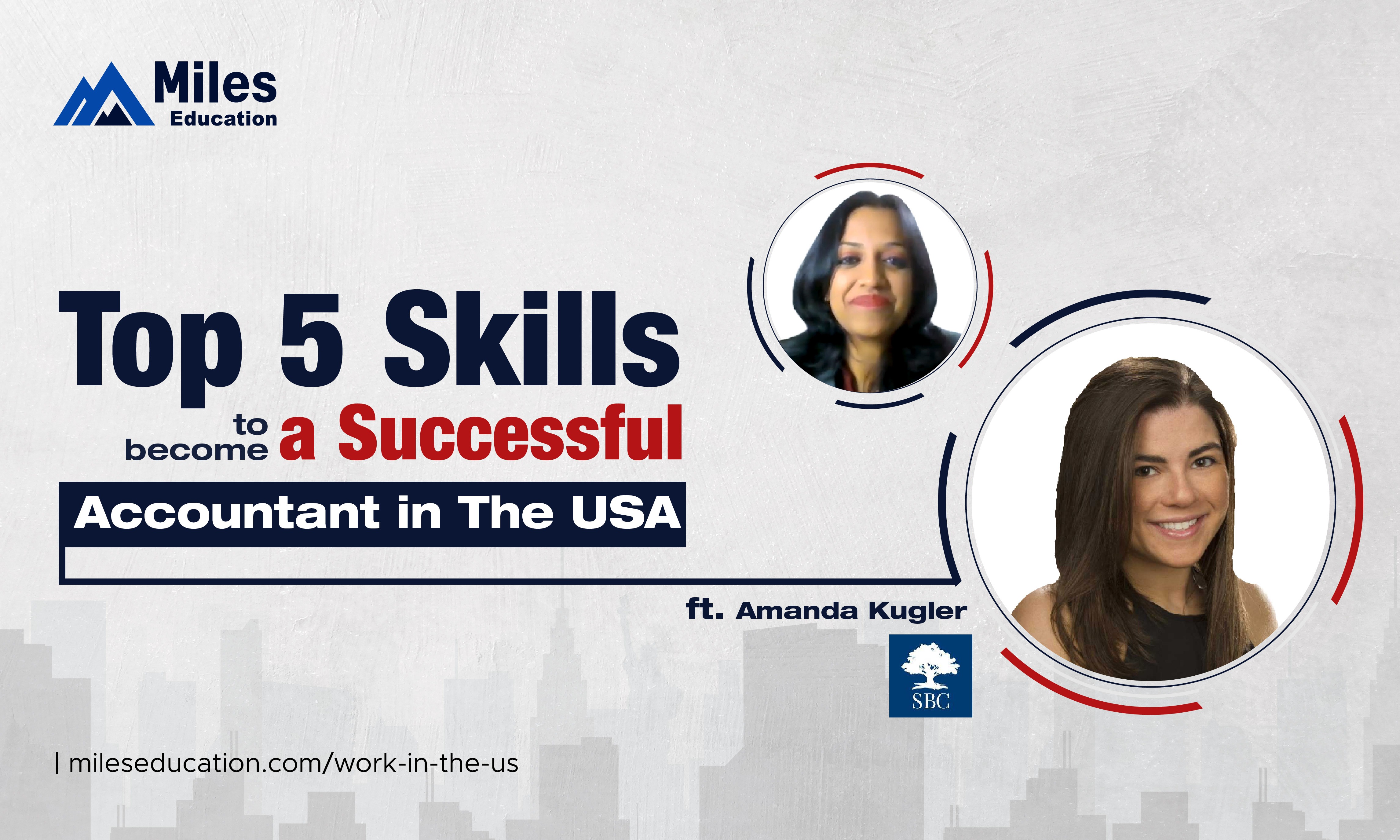 Top 5 skills to become a successful accountant in the USA